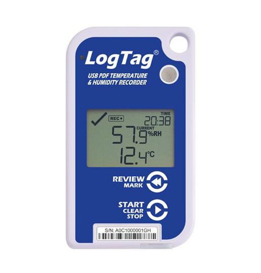 UHADO-16 – MULTI-USE USB/PDF TEMPERATURE & HUMIDITY LOGGER WITH DISPLAY